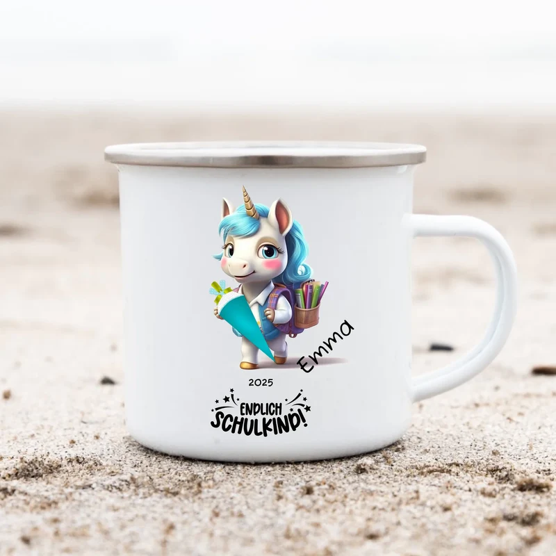 Personalisiertes Einschulungsgeschenk mit Namen & Text