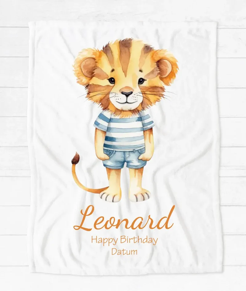 Geschenk zur Einschulung Kuscheldeckt - Geburtstag