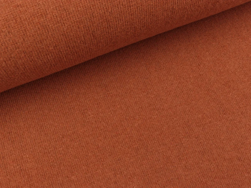 Reststück 36cm - Strickstoff Bono terracotta meliert HW21/22