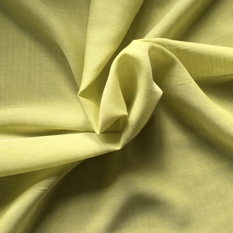 Gardinenstoff Uni - lime 300 cm