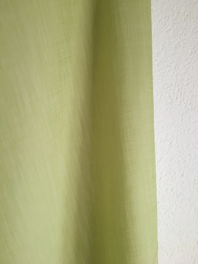 Gardinenstoff Uni - lime 300 cm