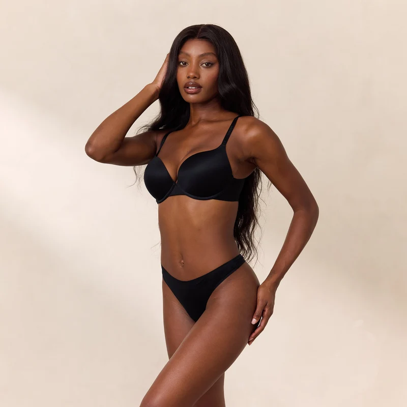 Everyday Stark Push-Up BH - Schwarz