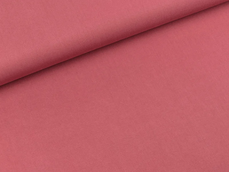 Reststück 26cm - TENCEL Twill medium rouge uni