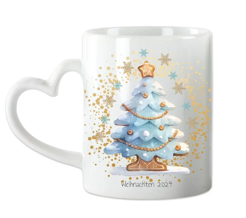 Geschenk Nikolaus, Weihnachten personalisiert - Kindertasse, Kinderbecher, Kinderteller - Nikolaustasse, Weihnachtstasse - mit Name