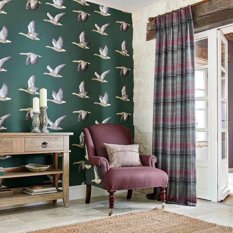 Wool Herringbone - fig
