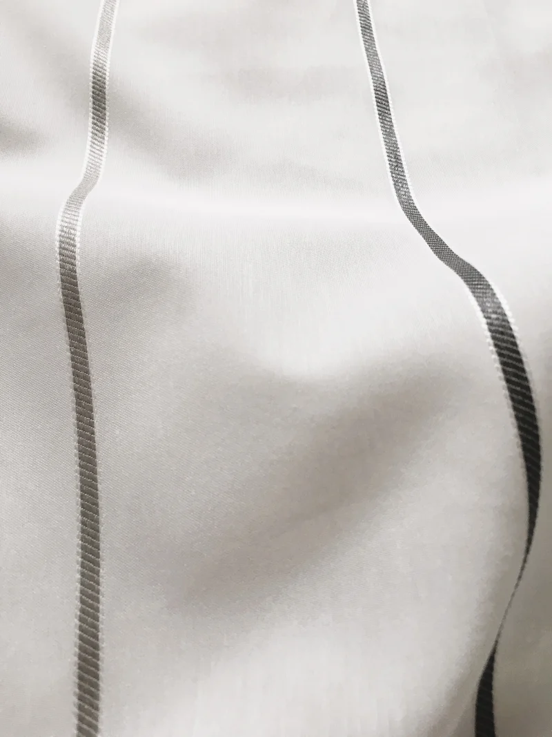 Gardinenstoff Lines - steel 290 cm