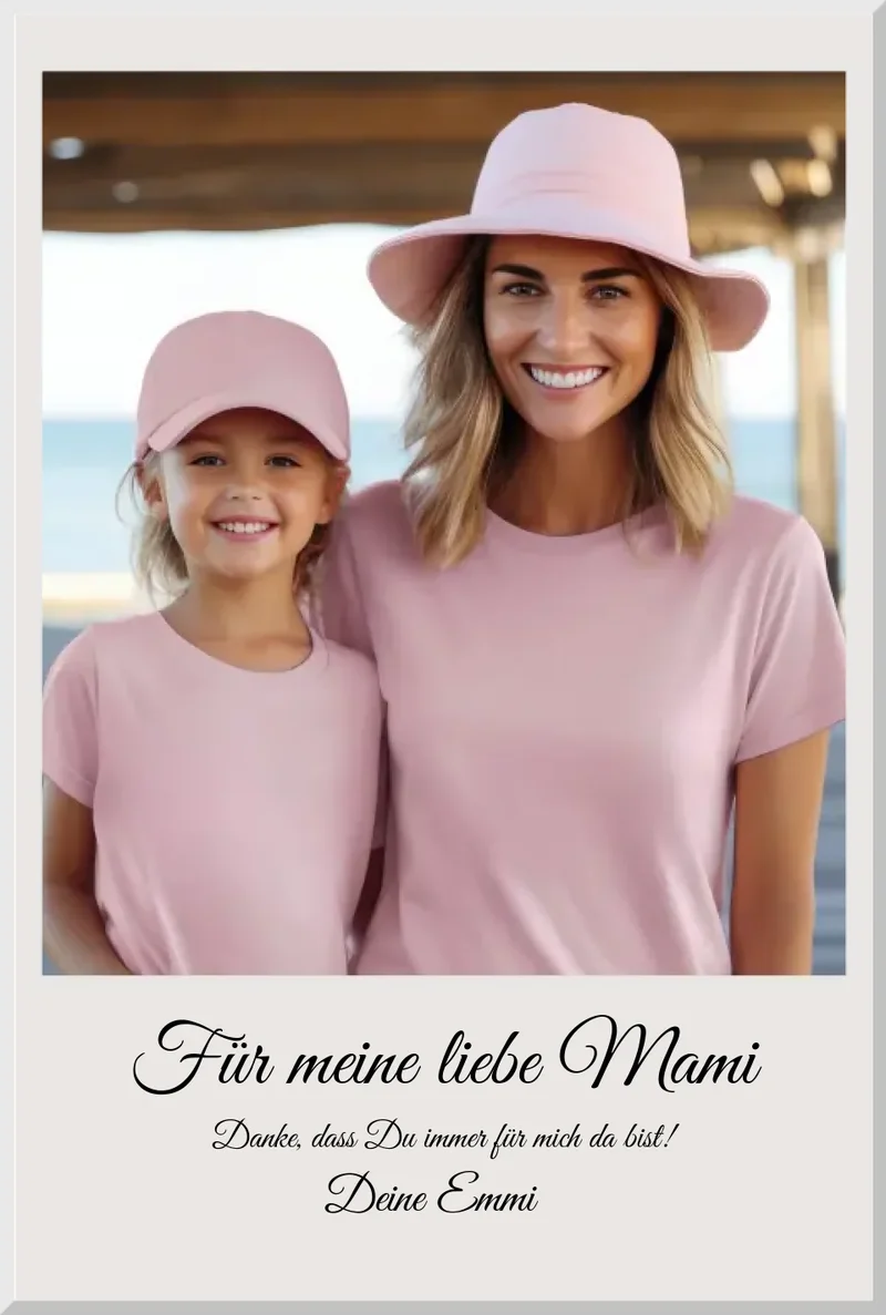 Geschenk für Mama - Fotoposter als Muttertagsgeschenk oder Geburtstagsgeschenk