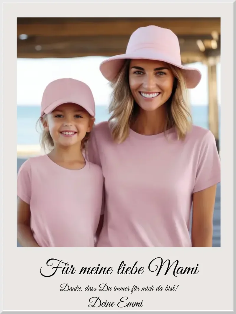 Geschenk für Mama - Fotoposter als Muttertagsgeschenk oder Geburtstagsgeschenk