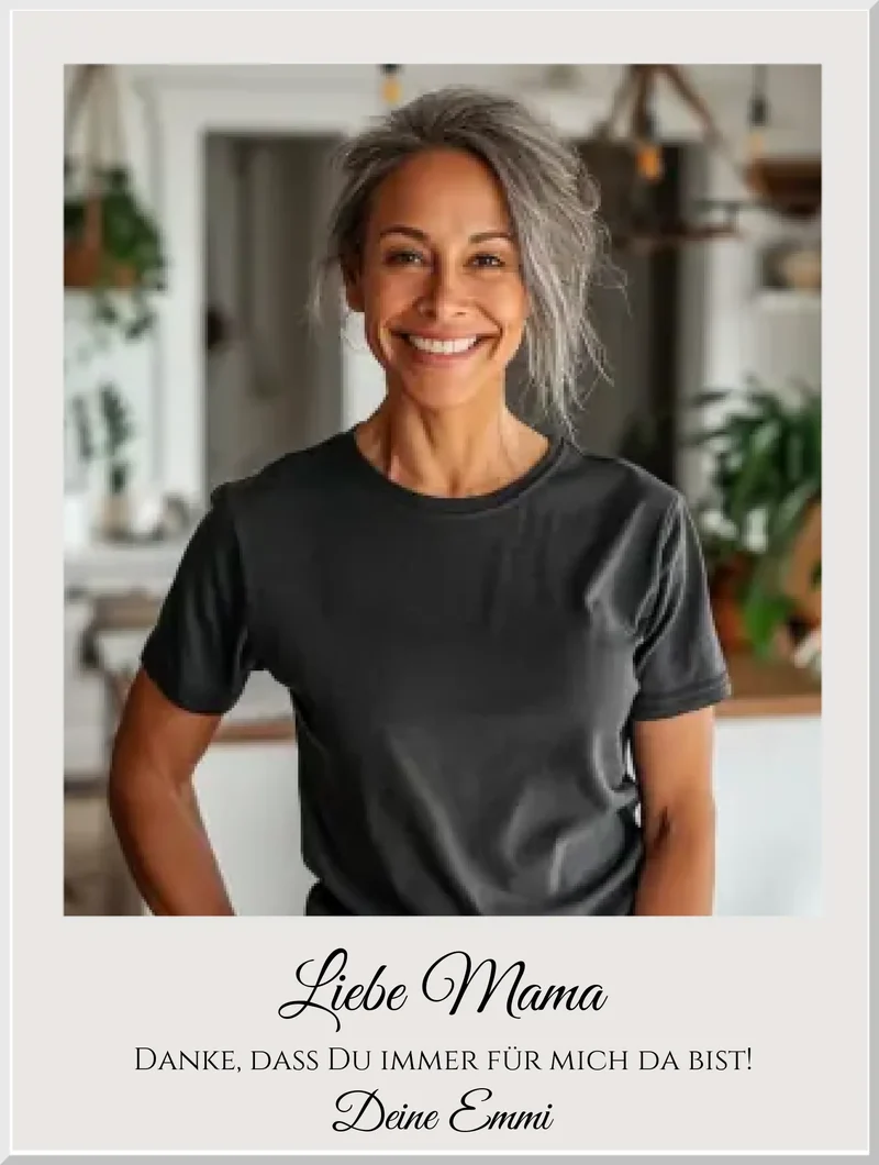 Fotoposter Mama - Muttertagsgeschenk personalisiert, Geburtstag Mama, Oma,