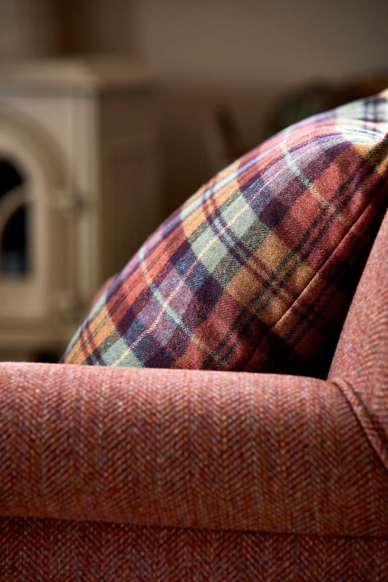 Wool Check Fenton - russet