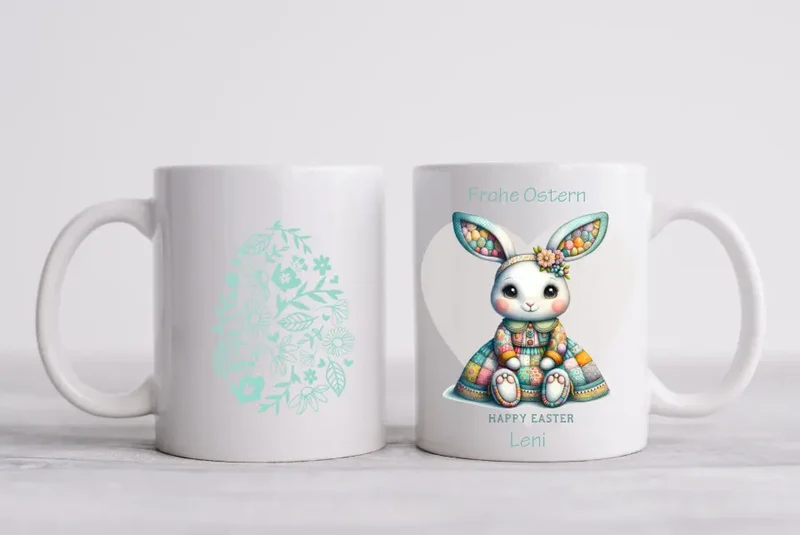 Beste Freundin Tasse - Ostergeschenk Geschenk mit Namen