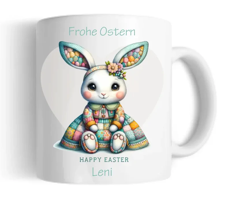 Beste Freundin Tasse - Ostergeschenk Geschenk mit Namen