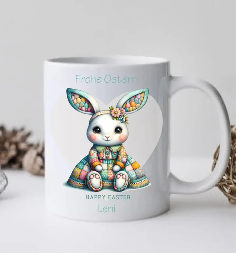 Beste Freundin Tasse - Ostergeschenk Geschenk mit Namen