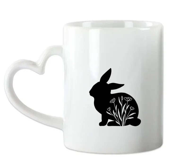 Beste Freundin Tasse mit Osterhase und 3 Beste Freundinnen personalisiert mit Namen