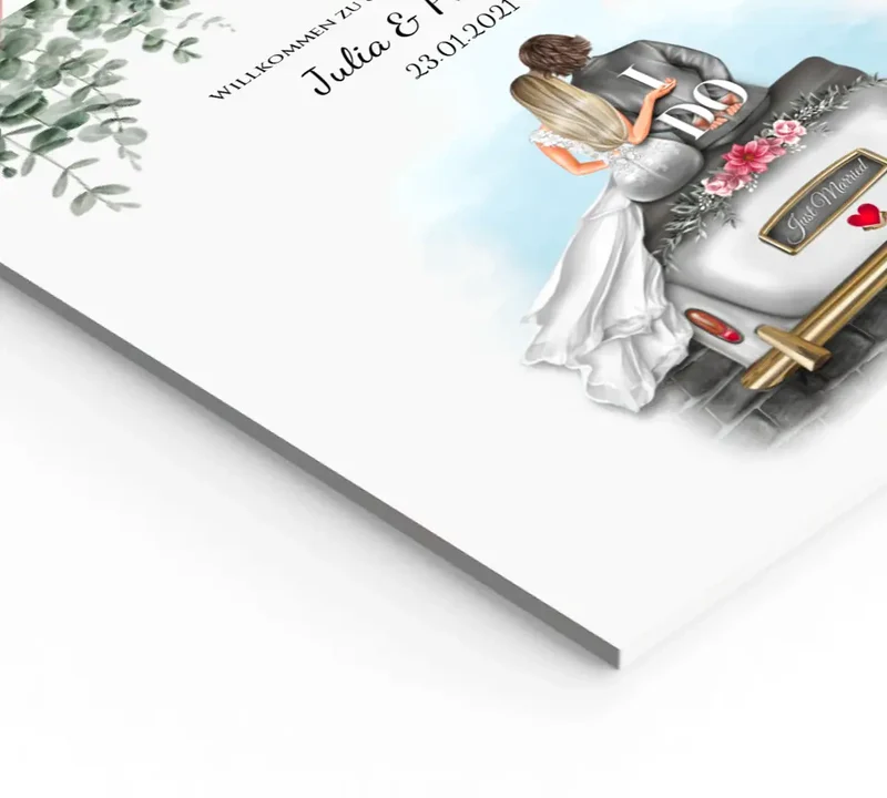 Willkommensposter Hochzeit | Willkommensschild Hochzeit personalisiert | Hochzeitsempfang Tafel