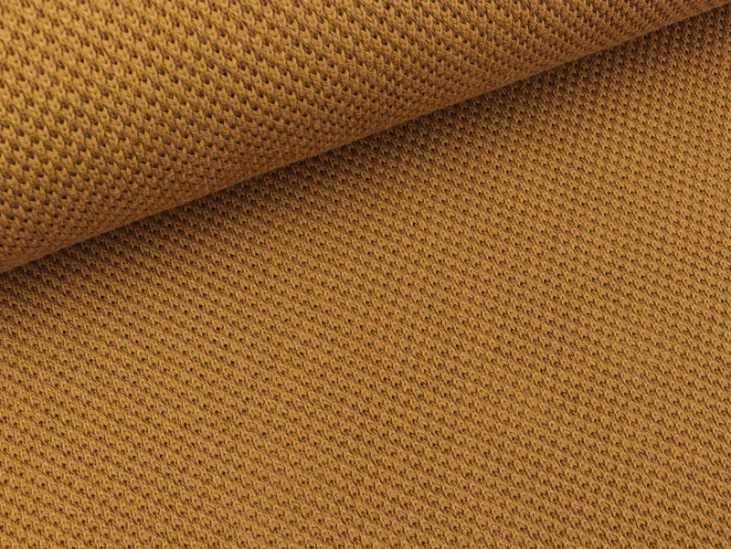 Reststück 52cm - Strukturstrickstoff Skadi ocker uni HW21/22