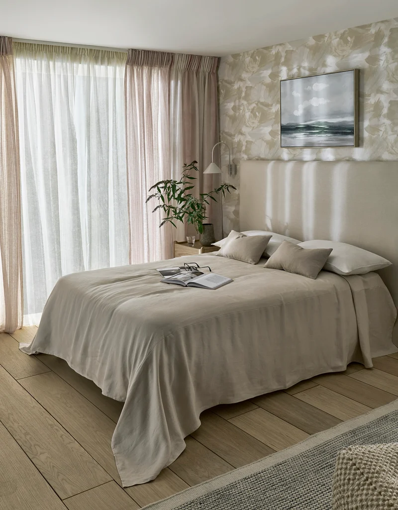 Gardinenstoff Floaty - blush 297 cm