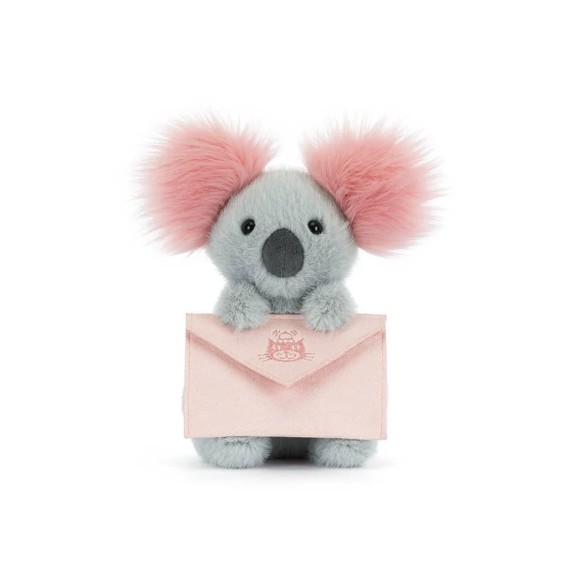 Koala Message – Plüsch-Koala mit Briefumschlag (20 cm)