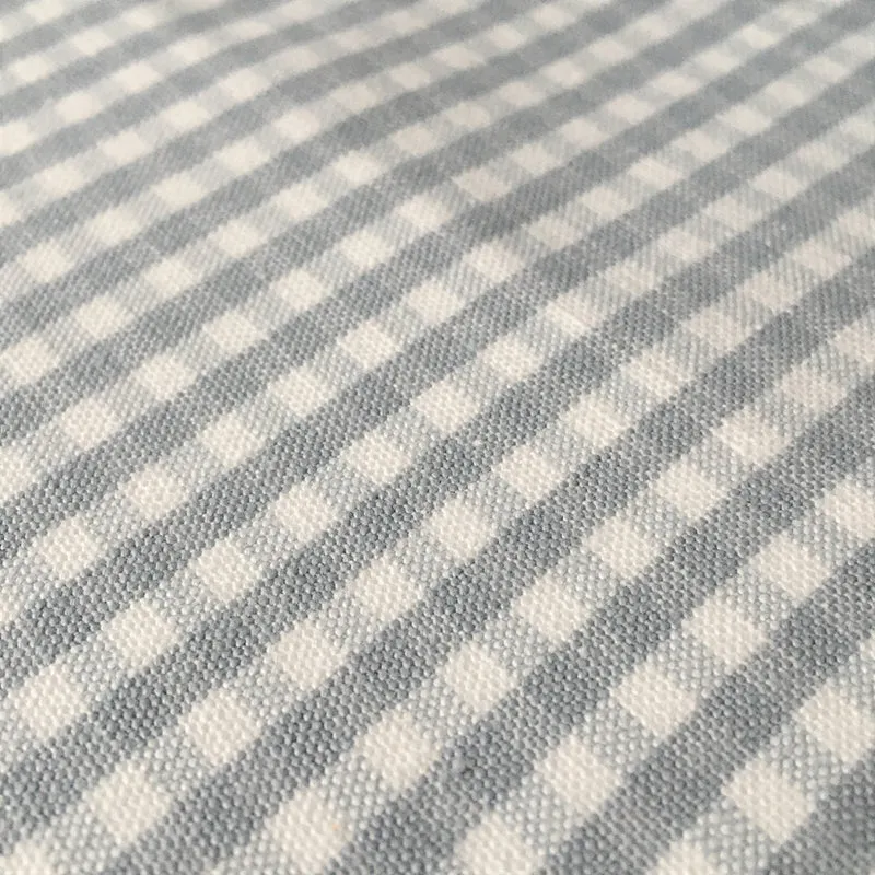 Cotton Check - chambray