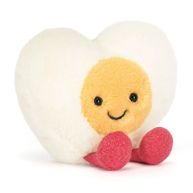 Kuscheltier Ei Herz - Amuseables Heart Boiled Egg (12 cm)