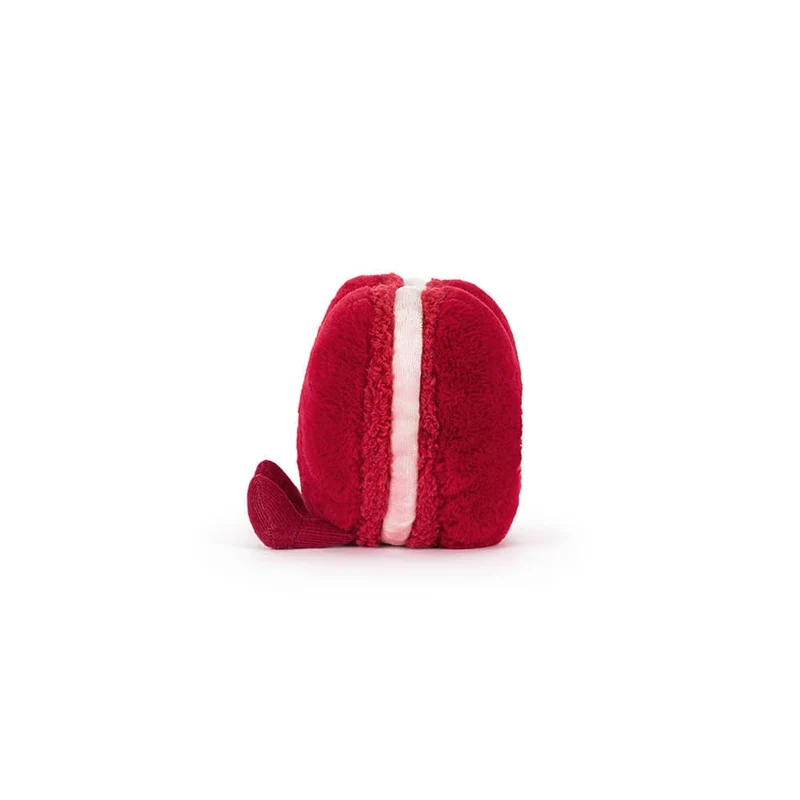 Kuscheltier Herz-Macaron – Arlette Rot (13 cm)