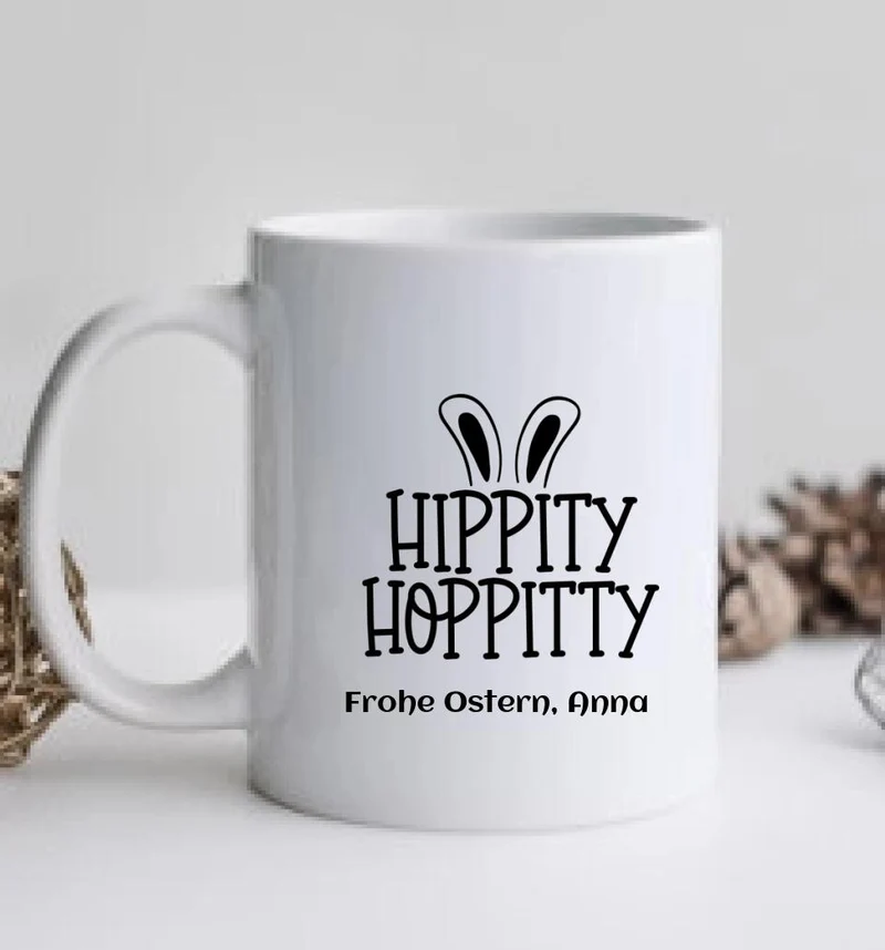 Beste Freundin Tasse - Ostergeschenk mit Namen und Spruch