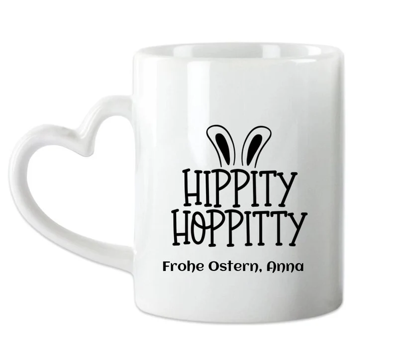 Beste Freundin Tasse - Ostergeschenk mit Namen und Spruch