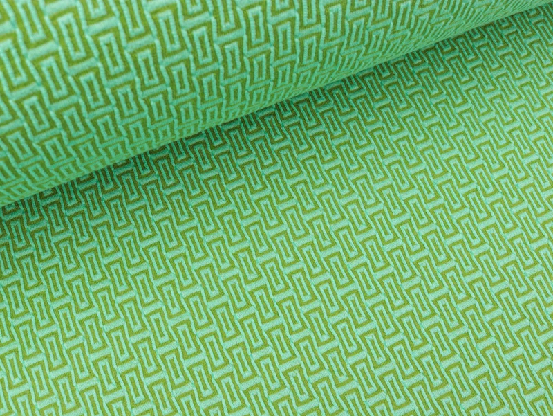 Reststück 39cm - Hamburger Liebe Sakura 3D Wagara Knit verdino-olivia