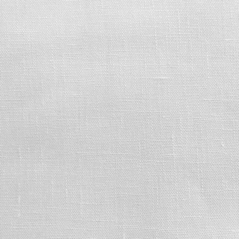 Gardinenstoff Lino Uni - white 300 cm