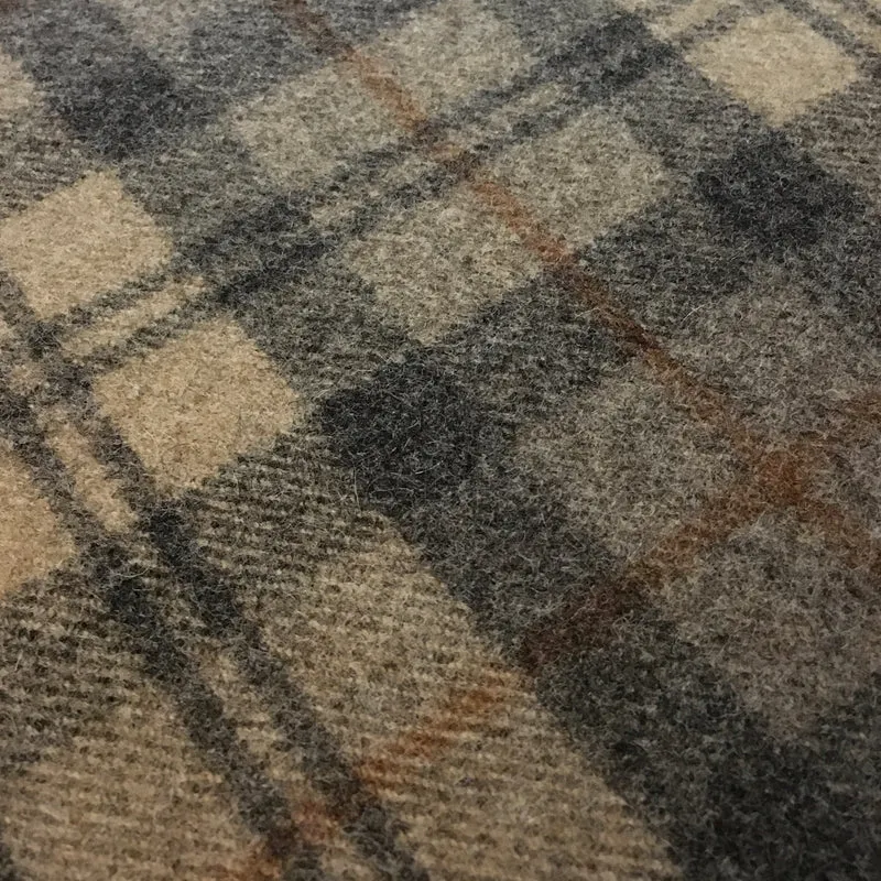 Wool Check Fenton - cinnamon