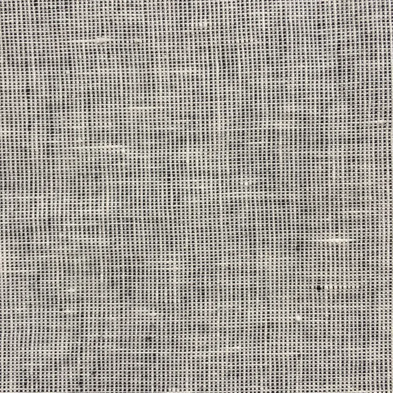 Gardinenstoff Lino Melange - black 310 cm
