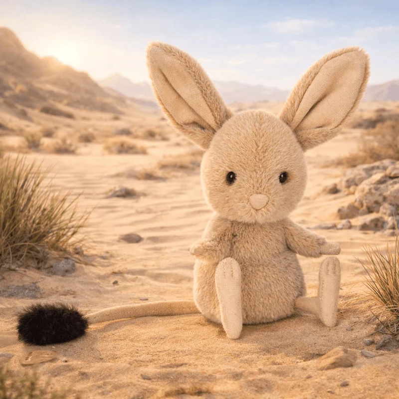 Kuscheltier Wüstenspringer - Jerboa (14 cm)