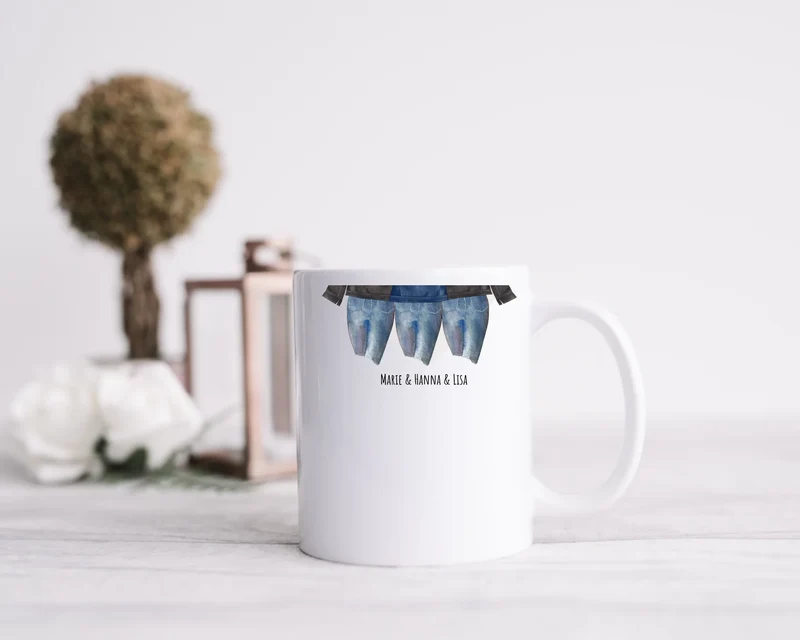 Personalsierte Tasse - Geschenk Freundin, Geburtstagsgeschenk & Freundschaftsgeschenk