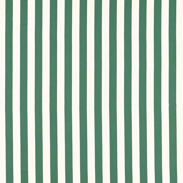 Cotton Stripes - green & white