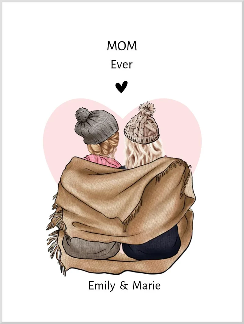 Überrasche deine Mama mit einem personalisierten Geburtstagsposter! Ein einzigartiges Geschenk, das sie für immer schätzen wird.