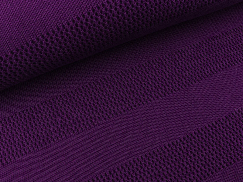 Hamburger Liebe Bliss Grobstrick Stripe Knitty viola