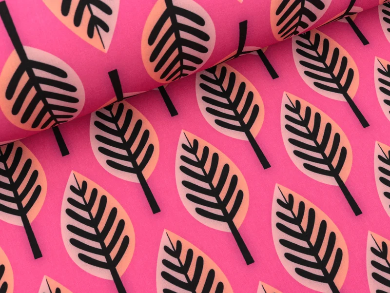 Softshell "Park Lane" In the Wood pink-bunt by Hamburger Liebe