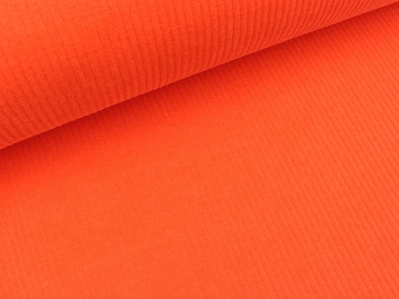 Organic Cord Nicki luce rosso uni by Hamburger Liebe