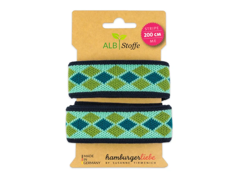 Stripe Me Icon Bliss Band blue navy-verdino-olivia-atlantic