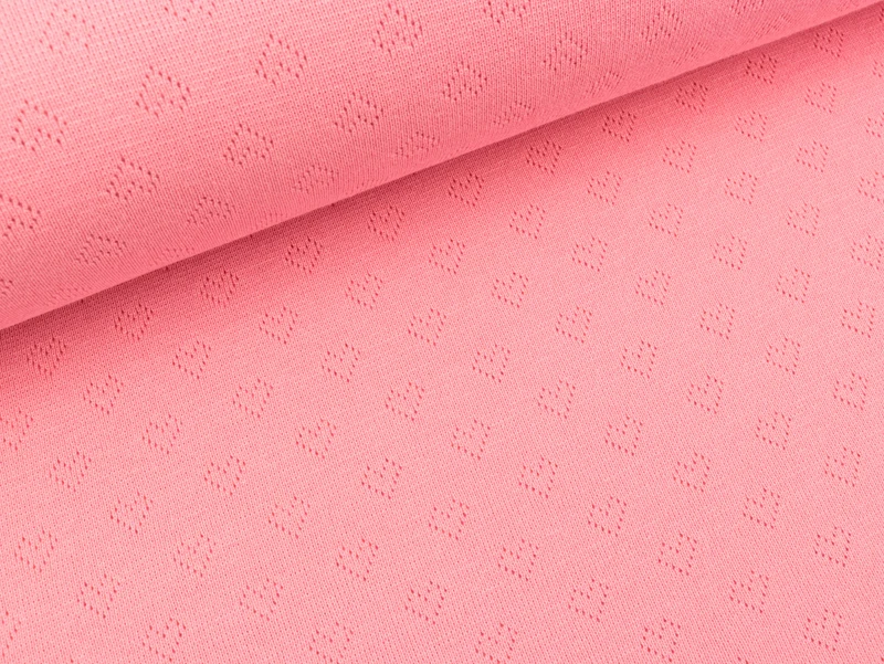 Hamburger Liebe Weekender Hearts Loch Strick rosa scuro