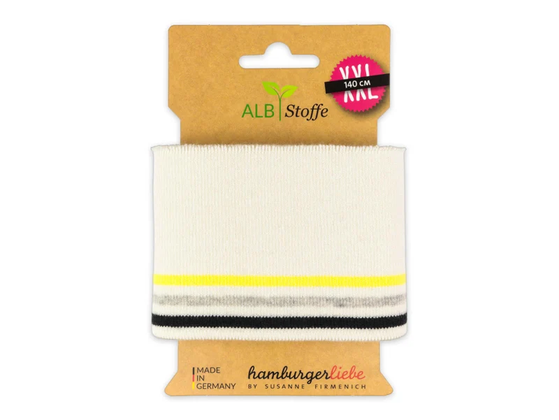 Cuff Me College Mono Bündchen meringa-bunt