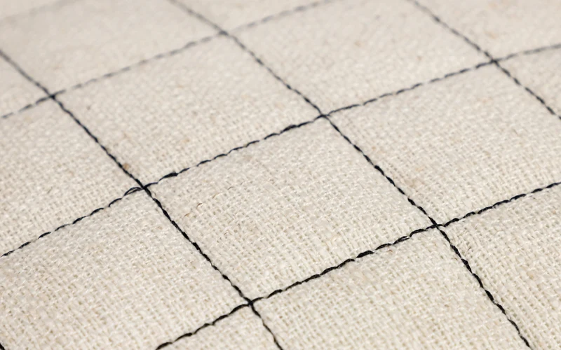 Zierkissenhülle Grid, offwhite, 38 x 38 cm Grid
