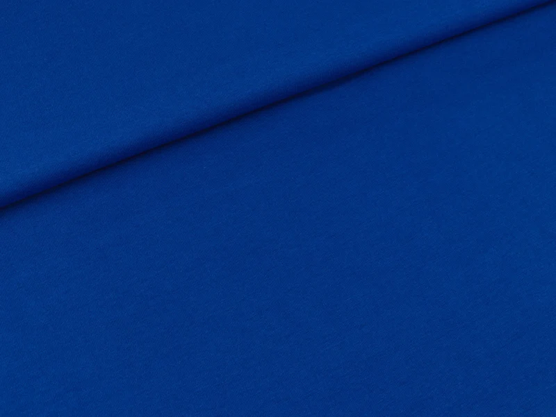 Baumwolljersey Gitte uni royalblau