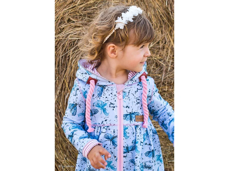 Modalsweat Lovingly Schmetterlinge by Lila-Lotta