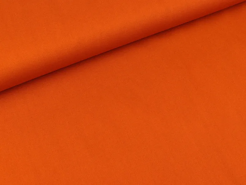 Baumwollstoff Heide terracotta uni