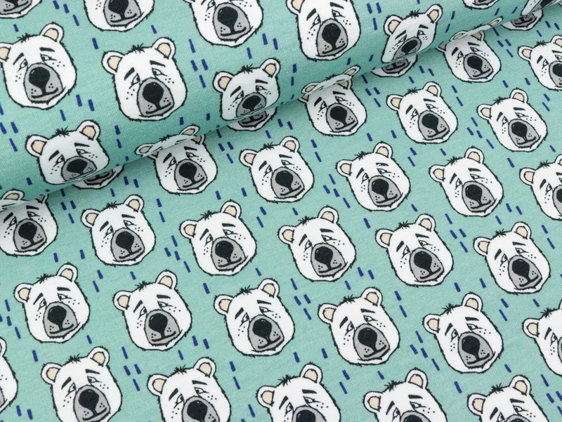 French Terry Yeah! Henning mint by Lila-Lotta