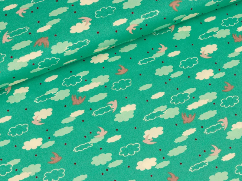 Baumwollstoff Anthalogie Fabrics Woodland mint