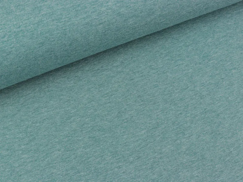 Leichter Sweat Maike oldmint meliert uni