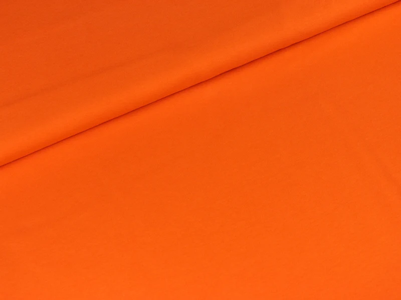 Baumwolljersey Gitte uni orange