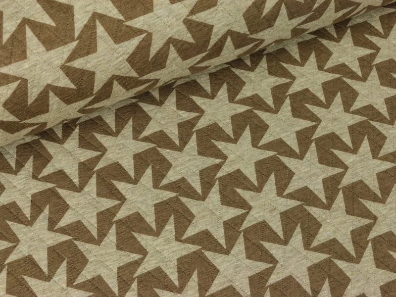 Steppsweat Kelly Print Sterne hellbeige-camel